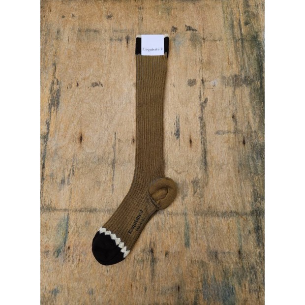 Exquisite J medvilnės kojinės